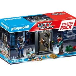 Playmobil Starter Pack Σύλληψη διαρρήκτη χρηματοκιβωτίου 70908