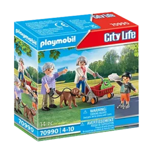 PLaymobil Παππούς και γιαγιά με εγγονάκι 70990