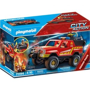 PLAYMOBIL CITY ACTION ΠΥΡΟΣΒΕΣΤΙΚΟ ΟΧΗΜΑ ΥΠΟΣΤΗΡΙΞΗΣ (71194)