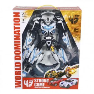 Transforming Robot to Vehicle with Light and Sounds WJ950