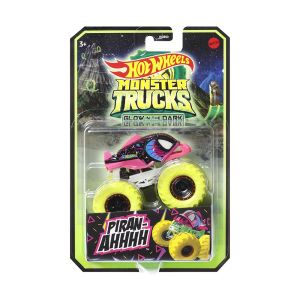 MATTEL HOT WHEELS MONSTER TRUCKS ''GLOW IN THE DARK'' HCB50