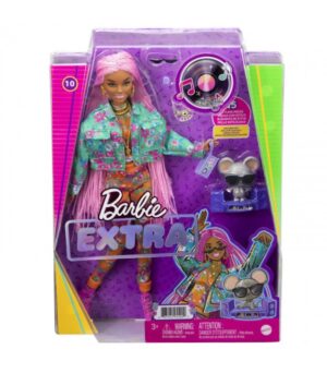 BARBIE EXTRA - PINK BRAIDS (GRN27-GXF09)