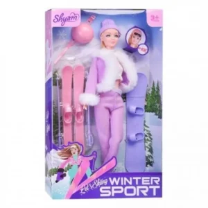 ΚΟΥΚΛΑ ΣΚΙΕΡ ΜΕ ΧΙΟΝΟΠΕΔΙΛΑ & SNOWBOARD