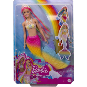 Barbie Dreamtopia Κούκλα Γοργόνα Ουράνιο Τόξο (GTF88)