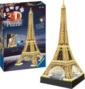 Eiffel Tower 3D Puzzle - Night Edition (12579)