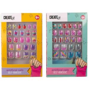 CREATE IT! ΣΕΤ ΑΥΤΟΚΟΛΛΗΤΑ ΝΥΧΙΑ 24ΤΜΧ 84814Β