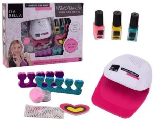 Isabella Nail Polish Set with Nail Dryer 27652