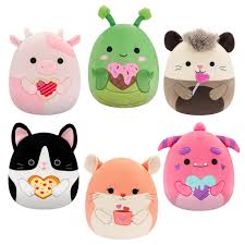 Squishmallows - Valentine Λούτρινα Ζωάκια SQVA01255