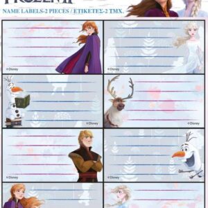GIM Ετικέτα 2Τμχ. Frozen