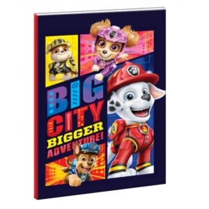 Τετράδιο Gim Καρφίτσα Paw Patrol Movie 17x25 [1 Θεμ]