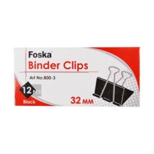 Πιάστρες Foska Μεταλλικες 12Τεμ. 32mm