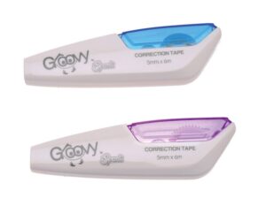 ΔΙΟΡΘΩΤΙΚΗ ΤΑΙΝΙΑ 5mmΧ6m GRΟΟVΥ ΜΕ ΜΗΧΑΝΙΣΜΟ ΠΡΟΣΤΑΣΙΑΣ