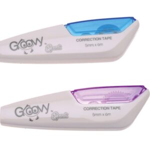 ΔΙΟΡΘΩΤΙΚΗ ΤΑΙΝΙΑ 5mmΧ6m GRΟΟVΥ ΜΕ ΜΗΧΑΝΙΣΜΟ ΠΡΟΣΤΑΣΙΑΣ