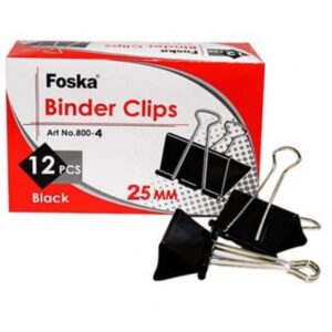 Πιάστρες Foska Μεταλλικές 12Τεμ 25mm 800-4 Χ.Π.0983