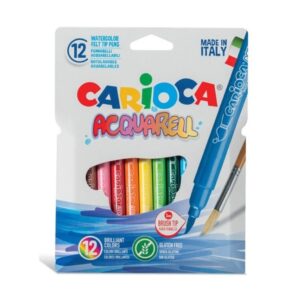 Μαρκαδόροι Carioca Acquarell (12 Τεμάχια)