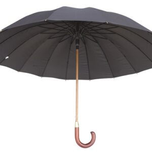 Ομπρέλα Μονοκοματη 63cm με Αυτόματο Μηχανισμό Μαύρη