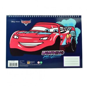 GIM ΜΠΛΟΚ ΖΩΓΡΑΦΙΚΗΣ A4 40Φ STICKERS CARS 341-36416