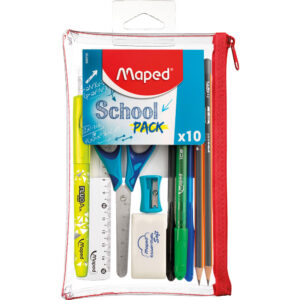 MAPED SCHOOL PACK ΣΕΤ 10 ΤΕΜΑΧΙΩΝ ΜΕ ΦΕΡΜΟΥΑΡ 899705