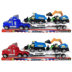 Νταλίκα Friction & 2 Free Wheels Δομικά Στην Καρότσα 70-2040