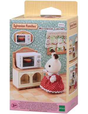 Sylvanian Families Φουρνάκι Μικροκυμάτων με Ντουλάπι 5443