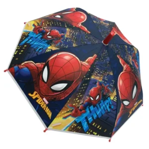 Ομπρέλα βροχής παιδική με μπαστούνι 38cm POE SPIDER-MAN 9712