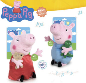 Λούτρινα Peppa Pig με ήχους (2 σχέδια) 18600