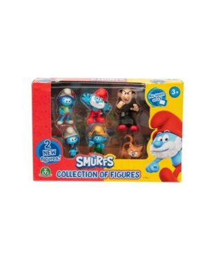 SMURFS - ΣΤΡΟΥΜΦΑΚΙΑ ΣΕΤ 6 ΦΙΓΟΥΡΩΝ PUF46000
