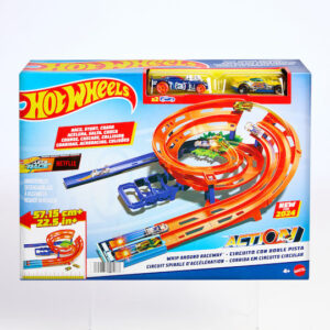 Hot Wheels Σούπερ Κυκλική Πίστα Πίστα Batwheels Νταλίκα