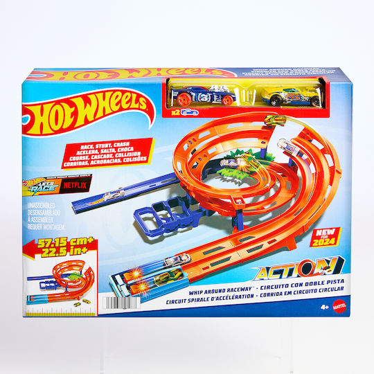 Hot Wheels Σούπερ Κυκλική Πίστα Πίστα Batwheels Νταλίκα