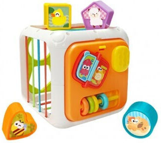 Εκπαιδευτικός κύβος δραστηριοτήτων 2 σε 1