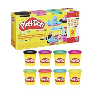 Play-Doh & More-Vibrant 8 Pack (G0692)