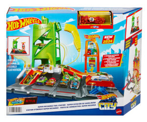 Hot Wheels Πίστα Σταθμός Καυσίμων City HTN79