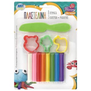 Πλαστελίνη & 3 Καλούπια 50-880