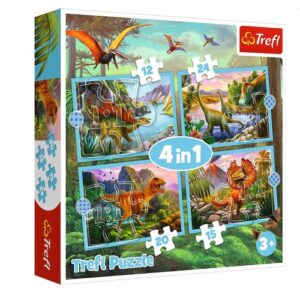 Πάζλ 4/1 DINOSAURS 817-34609