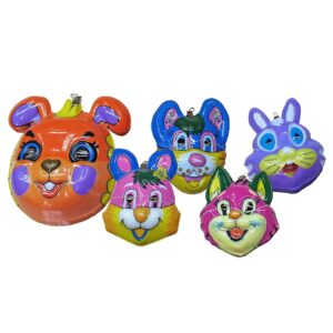 Μάσκα Πλαστική ζώα 3-2133