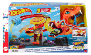 Παιχνιδολαμπάδα Mattel Hot Wheels City Επίθεση Κόμπρας