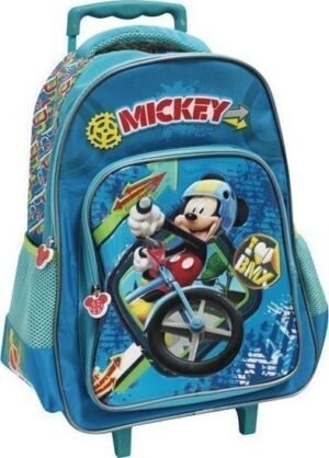 Σχολική Τσάντα Τρόλεϊ Νηπιαγωγείου Mickey 0561418