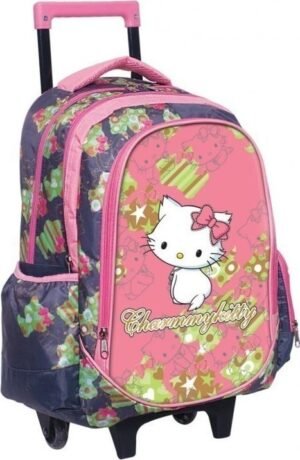 Charmmy Kitty Σχολική Τσάντα Τρόλεϊ Δημοτικού 335-08074